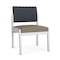Lesro Lenox Armless Guest Chair, 22.5 in W 24.5 in L 32 in H LS1102 - alternate 1